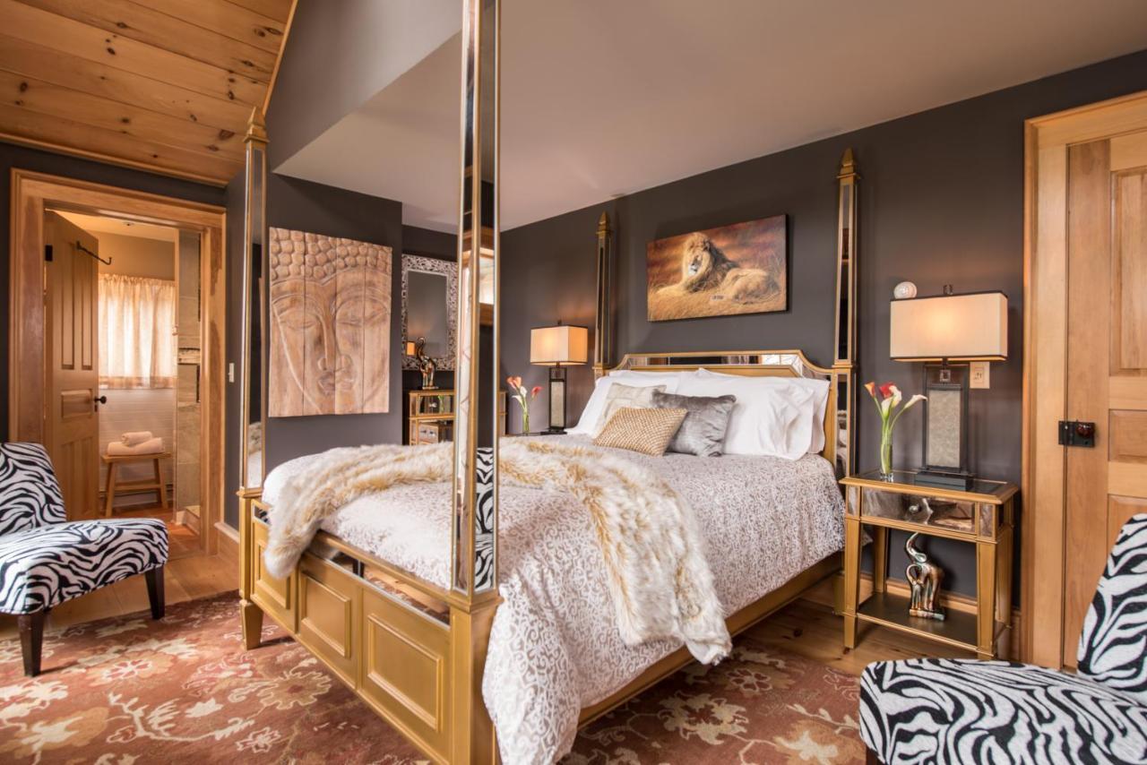 Gothic Eves Inn And Spa Bed And Breakfast Trumansburg Eksteriør billede